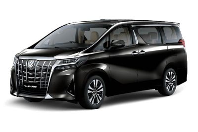 rental alphard facelift